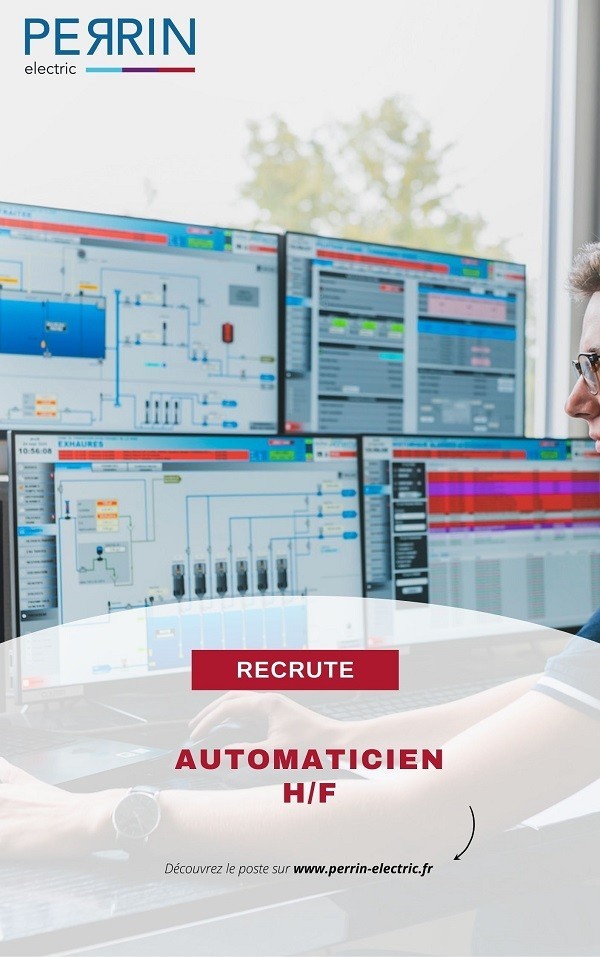 RECRUTE AUTOMATICIEN H/F