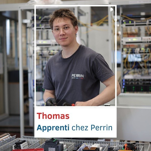 Thomas, nous parle de son alternance chez PERRIN ELECTRIC