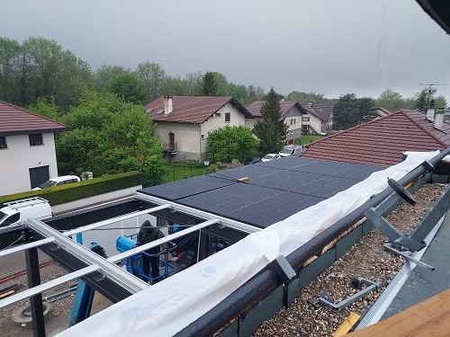 installation panneaux solaires toiture