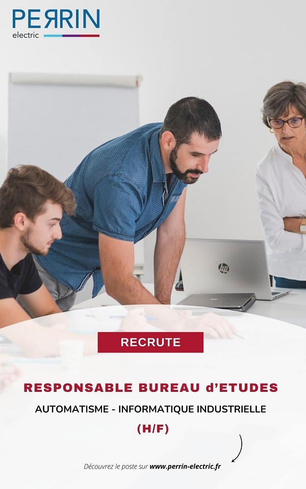 RECRUTE RESPONSABLE BUREAU D'ETUDES H/F